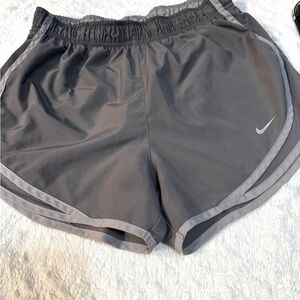Grey Nike DriFit run shorts size small